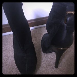 MK suede boots